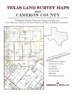 Seller image for Texas Land Survey Maps for Cameron County (Paperback or Softback) for sale by BargainBookStores