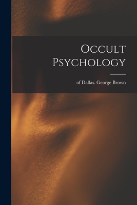 Seller image for Occult Psychology (Paperback or Softback) for sale by BargainBookStores