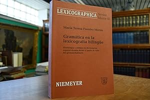 Gramática en la lexicografía bilingüe. Morfología y sintaxis en diccionarios espaÃ±ol-alemán desd...