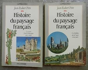 Bild des Verkufers fr Histoire du paysage franais. Tome I. Le Sacr : de la prhistoire au XVe sicle. Tome II. Le profane : du XVIe sicle  nos jours. zum Verkauf von Librairie les mains dans les poches