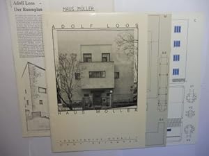 ADOLF LOOS * HAUS MOLLER - ARCHITEKTUR-MODELL 1.