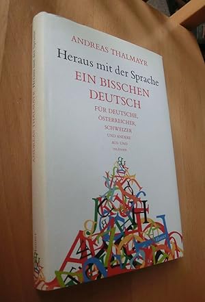 Seller image for Heraus mit der Sprache for sale by Dipl.-Inform. Gerd Suelmann