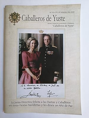 Seller image for Caballeros de Yuste : revista cultural de la Asociacin y Fundacin Caballeros de Yuste. N 19, 3er. y 4 trimestre ao 2009 for sale by Perolibros S.L.