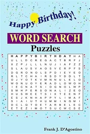 Seller image for Happy Birthday Word Search for sale by GreatBookPricesUK