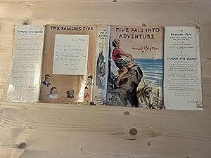 Seller image for Five Fall into Adventure (Ninth book of the Famous Five) for sale by SAVERY BOOKS