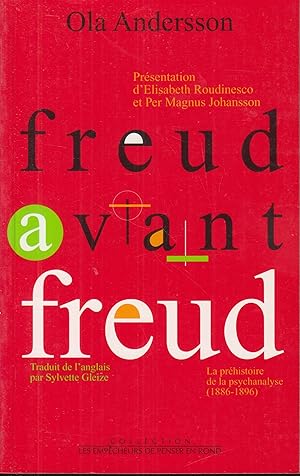 Immagine del venditore per Freud avant Freud venduto da PRISCA