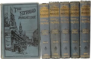 Bild des Verkufers fr The Strand Magazine, volumes I to VI. [The Adventures of Sherlock Holmes; The Memoirs of Sherlock Holmes, etc.] zum Verkauf von Adrian Harrington Ltd, PBFA, ABA, ILAB