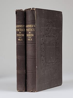 Aristotle's Treatise on Poetry, Translated: With Notes on the Translation, and on the Original; a...