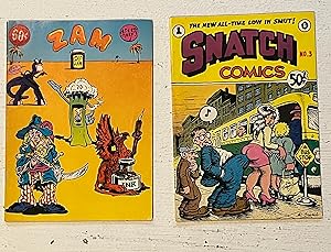 Seller image for Snatch Comics, Zam Zap Jam (Lot of 2 underground comics) for sale by Aeon Bookstore