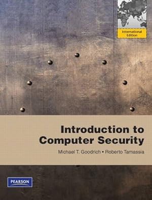 Immagine del venditore per Introduction to Computer Security: International Edition venduto da WeBuyBooks