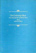 Bild des Verkufers fr On Criticizing Music: Five Philosophical Perspectives (Thalheimer Lectures) zum Verkauf von WeBuyBooks