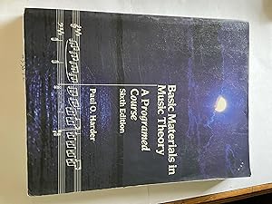 Seller image for Basic materials in music theory: A programed course for sale by H&G Antiquarian Books