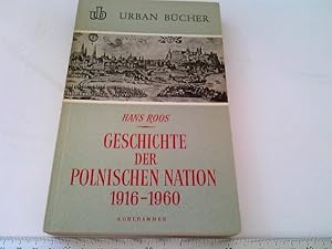 Bild des Verkufers fr Urban Bcher 049 - Hans Roos: Die Geschichte der polnischen Nation 1916-1960 zum Verkauf von ABC Versand e.K.