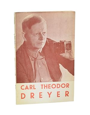 Imagen del vendedor de CARL THEODOR DREYER a la venta por Librera Monogatari