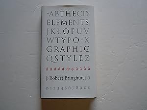 Imagen del vendedor de The Elements of Typographic Style a la venta por Empire Books
