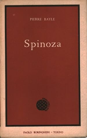 Bild des Verkufers fr Spinoza. zum Verkauf von FIRENZELIBRI SRL
