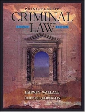 Image du vendeur pour Principles of Criminal Law mis en vente par WeBuyBooks