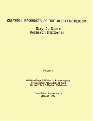 Imagen del vendedor de Cultural Resources of the Aleutian Region a la venta por GreatBookPrices