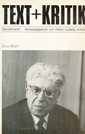 Bild des Verkufers fr Ernst Bloch. Text + Kritik, Sonderband ; 1985. zum Verkauf von Fundus-Online GbR Borkert Schwarz Zerfa