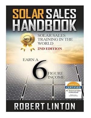Seller image for Solar Sells Handbook : Earn a 6 Figure Income for sale by GreatBookPrices
