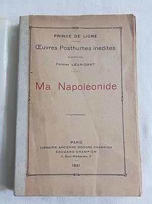 Seller image for MA NAPOLEONIDE for sale by Librairie RAIMOND