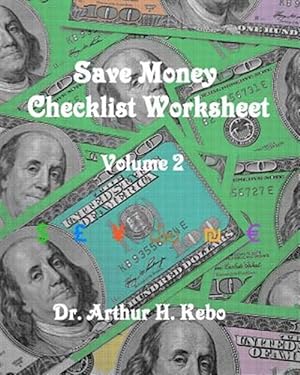 Seller image for Save Money Checklist Worksheet for sale by GreatBookPrices