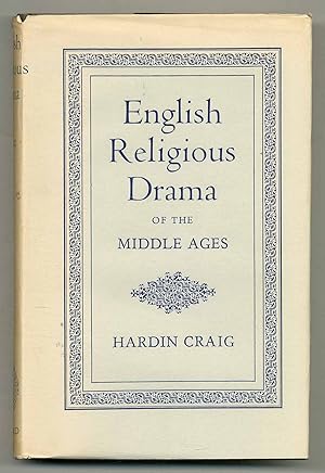 Bild des Verkufers fr English Religious Drama of the Middle Ages zum Verkauf von Between the Covers-Rare Books, Inc. ABAA