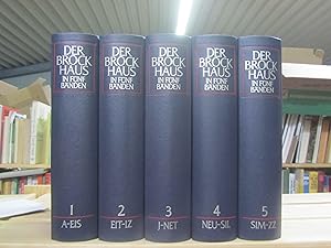 Der Brockhaus : in fünf Bänden. [red. Leitung: Annette Zwahr. Red.: Jutta Arndt .]