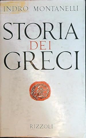 Bild des Verkufers fr Storia dei Greci . zum Verkauf von Librodifaccia