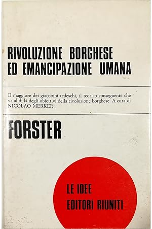 Seller image for Rivoluzione borghese ed emancipazione umana for sale by Libreria Tara