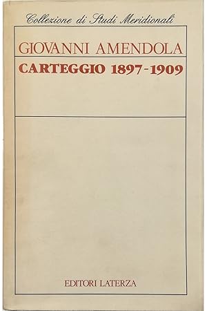 Carteggio 1897-1909