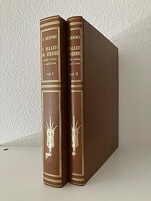 Imagen del vendedor de I Palazzi di Firenze nella storia e nell'arte. 2 vols. a la venta por Fellner Art Books