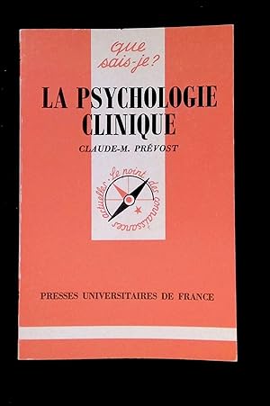 Image du vendeur pour La psychologie clinique mis en vente par LibrairieLaLettre2