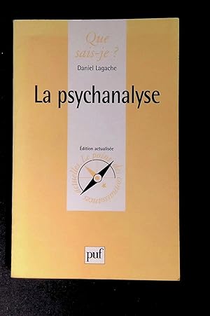 Bild des Verkufers fr La psychanalyse zum Verkauf von LibrairieLaLettre2