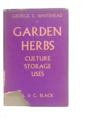 Imagen del vendedor de Garden Herbs a la venta por World of Rare Books