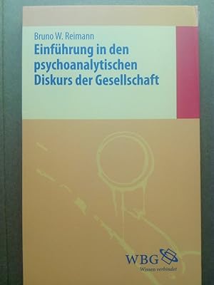 Seller image for Einfhrung in den psychoanalytischen Diskurs der Gesellschaft for sale by Versandantiquariat Jena