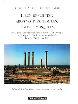 Lieux de cultes : aires votives, temples, églises, mosquées. [Actes du] IXe colloque internationa...