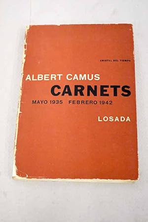 Image du vendeur pour Carnets, tomo I mis en vente par Alcan Libros