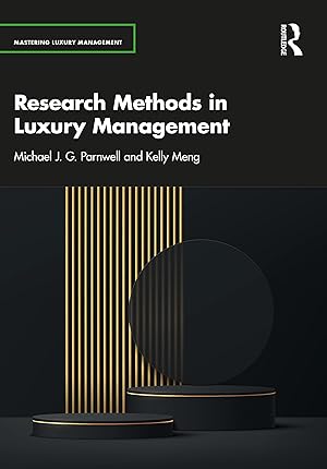 Bild des Verkufers fr Research Methods in Luxury Management zum Verkauf von moluna