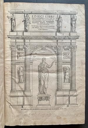Seller image for I Dieci Libri Dell'Architecttura (The Ten Books of Architecture) for sale by APPLEDORE BOOKS, ABAA