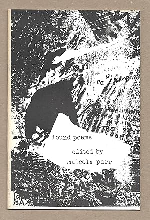 Bild des Verkufers fr Found Poems zum Verkauf von The Bookshop at Beech Cottage