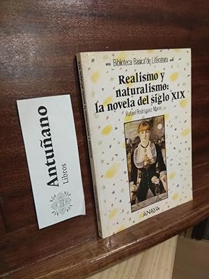 Seller image for Realismo y naturalismo: la novela del siglo XIX for sale by Libros Antuano