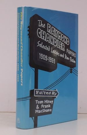Imagen del vendedor de The Raymond Chandler Papers. Selected Letters and Non-Fiction, 1909-1959. Edited by Tom Hiney and Frank McShane. NEAR FINE COPY IN DUSTWRAPPER a la venta por Island Books