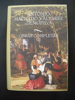 Imagen del vendedor de Obras Completas III a la venta por Vrtigo Libros