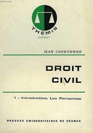 Seller image for Droit civil for sale by Dmons et Merveilles