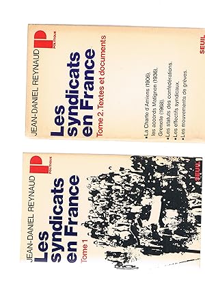 Seller image for Les syndicats en France Tome 1 und 2 for sale by manufactura