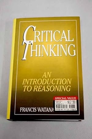 Seller image for Critical Thinking for sale by Alcan Libros