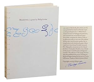 Naming (Signed First Edition)