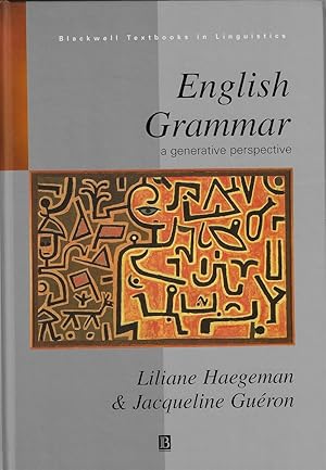 Imagen del vendedor de English Grammar A Generative Perspective a la venta por Walden Books