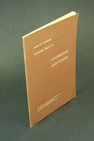 Seller image for Leadership and power. for sale by Steven Wolfe Books